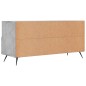 vidaXL TV-Schrank Betongrau 102x36x50 cm Holzwerkstoff vidaXL TV-Schrank Betongrau 102x36x50 cm Holzwerkstoff