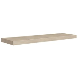vidaXL Schwebendes Wandregal Eichefarben 90x23,5x3,8 cm MDF