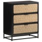 vidaXL Sideboard 60x35x70 cm Massivholz Mango vidaXL Sideboard 60x35x70 cm Massivholz Mango