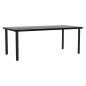 vidaXL 9-tlg. Garten-Essgruppe Schwarz Poly Rattan und Stahl vidaXL 9-tlg. Garten-Essgruppe Schwarz Poly Rattan und Stahl