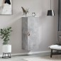 vidaXL Wandschrank Betongrau 34,5x34x90 cm vidaXL Wandschrank Betongrau 34,5x34x90 cm