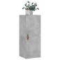 vidaXL Wandschrank Betongrau 34,5x34x90 cm vidaXL Wandschrank Betongrau 34,5x34x90 cm