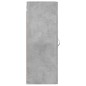 vidaXL Wandschrank Betongrau 34,5x34x90 cm vidaXL Wandschrank Betongrau 34,5x34x90 cm