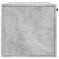 vidaXL Wandschrank Betongrau 80x36,5x35 cm Holzwerkstoff vidaXL Wandschrank Betongrau 80x36,5x35 cm Holzwerkstoff