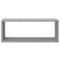 vidaXL Würfelregale 4 Stk. Grau Sonoma 60x15x23 cm Holzwerkstoff vidaXL Würfelregale 4 Stk. Grau Sonoma 60x15x23 cm Holzwerkstoff