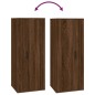 vidaXL 5-tlg. TV-Schrank-Set Braun Eichen-Optik Holzwerkstoff vidaXL 5-tlg. TV-Schrank-Set Braun Eichen-Optik Holzwerkstoff