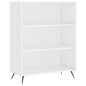 Highboard Hochglanz-Weiß 69,5x34x180 cm Holzwerkstoff Highboard Hochglanz-Weiß 69,5x34x180 cm Holzwerkstoff