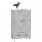 vidaXL Highboard Betongrau 69,5x31x115 cm Holzwerkstoff vidaXL Highboard Betongrau 69,5x31x115 cm Holzwerkstoff