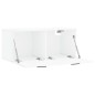 vidaXL Wandschrank Hochglanz-Weiß 80x36,5x35 cm Holzwerkstoff vidaXL Wandschrank Hochglanz-Weiß 80x36,5x35 cm Holzwerkstoff