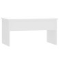 vidaXL Couchtisch Hochglanz-Weiß 80x50,5x41,5 cm Holzwerkstoff vidaXL Couchtisch Hochglanz-Weiß 80x50,5x41,5 cm Holzwerkstoff