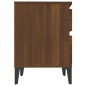 vidaXL Nachttisch Braun Eichen-Optik 40x35x50 cm vidaXL Nachttisch Braun Eichen-Optik 40x35x50 cm