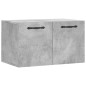 vidaXL Wandschrank Betongrau 60x36,5x35 cm Holzwerkstoff vidaXL Wandschrank Betongrau 60x36,5x35 cm Holzwerkstoff