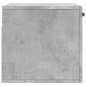 vidaXL Wandschrank Betongrau 60x36,5x35 cm Holzwerkstoff vidaXL Wandschrank Betongrau 60x36,5x35 cm Holzwerkstoff