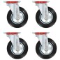 vidaXL Lenkrollen 4 Stk. 160 mm vidaXL Lenkrollen 4 Stk. 160 mm