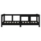 vidaXL Kinderbett Schwarz 70x140 cm Massivholz Kiefer vidaXL Kinderbett Schwarz 70x140 cm Massivholz Kiefer