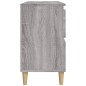 vidaXL Waschbeckenunterschrank Grau Sonoma 80x33x60 cm Holzwerkstoff vidaXL Waschbeckenunterschrank Grau Sonoma 80x33x60 cm Holzwerkstoff