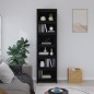 vidaXL Bücherregal Schwarz 50x35x183 cm Massivholz Kiefer vidaXL Bücherregal Schwarz 50x35x183 cm Massivholz Kiefer