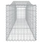 vidaXL Gabionen mit Hochbogen 5 Stk. 400x50x60/80cm Verzinktes Eisen vidaXL Gabionen mit Hochbogen 5 Stk. 400x50x60/80cm Verzinktes Eisen