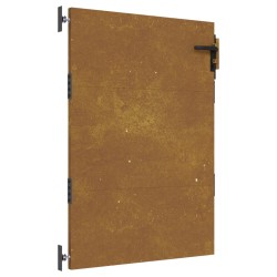 vidaXL Gartentor 85x125 cm Cortenstahl