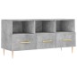 vidaXL TV-Schrank Betongrau 102x36x50 cm Holzwerkstoff vidaXL TV-Schrank Betongrau 102x36x50 cm Holzwerkstoff