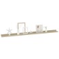 vidaXL Wandregale 4 Stk. Sonoma-Eiche 115x9x3 cm vidaXL Wandregale 4 Stk. Sonoma-Eiche 115x9x3 cm