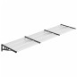 vidaXL Türvordach Schwarz und Transparent 358,5x90 cm Polycarbonat vidaXL Türvordach Schwarz und Transparent 358,5x90 cm Polycarbonat