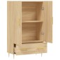 vidaXL Highboard Sonoma-Eiche 69,5x31x115 cm Holzwerkstoff vidaXL Highboard Sonoma-Eiche 69,5x31x115 cm Holzwerkstoff