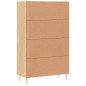 vidaXL Highboard Sonoma-Eiche 69,5x31x115 cm Holzwerkstoff vidaXL Highboard Sonoma-Eiche 69,5x31x115 cm Holzwerkstoff