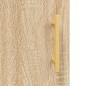 vidaXL Highboard Sonoma-Eiche 69,5x31x115 cm Holzwerkstoff vidaXL Highboard Sonoma-Eiche 69,5x31x115 cm Holzwerkstoff