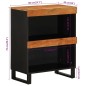 vidaXL Beistelltisch 60x33x75 cm Massivholz Akazie vidaXL Beistelltisch 60x33x75 cm Massivholz Akazie