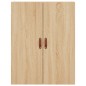 vidaXL Highboard Sonoma-Eiche 69,5x34x180 cm Holzwerkstoff vidaXL Highboard Sonoma-Eiche 69,5x34x180 cm Holzwerkstoff
