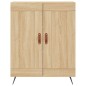 vidaXL Highboard Sonoma-Eiche 69,5x34x180 cm Holzwerkstoff vidaXL Highboard Sonoma-Eiche 69,5x34x180 cm Holzwerkstoff