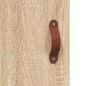 vidaXL Highboard Sonoma-Eiche 69,5x34x180 cm Holzwerkstoff vidaXL Highboard Sonoma-Eiche 69,5x34x180 cm Holzwerkstoff