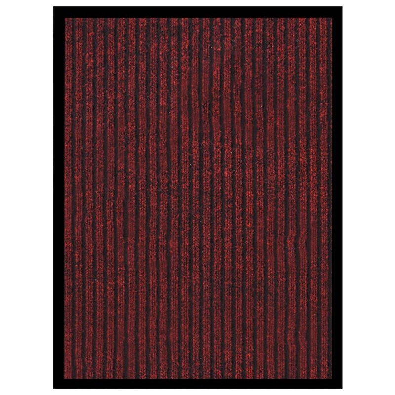 vidaXL Fußmatte Rot Gestreift 40x60 cm vidaXL Fußmatte Rot Gestreift 40x60 cm