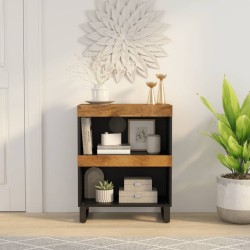 vidaXL Beistellschrank 60x33x75 cm Massivholz Mango