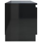 vidaXL TV-Schrank Hochglanz-Schwarz 120×30×35,5 cm Holzwerkstoff vidaXL TV-Schrank Hochglanz-Schwarz 120×30×35,5 cm Holzwerkstoff