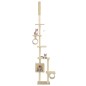 vidaXL Katzen-Kratzbaum mit Sisal-Kratzsäulen 260 cm Beige vidaXL Katzen-Kratzbaum mit Sisal-Kratzsäulen 260 cm Beige
