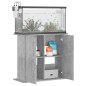 vidaXL Aquariumständer Betongrau 81x36x73 cm Holzwerkstoff vidaXL Aquariumständer Betongrau 81x36x73 cm Holzwerkstoff