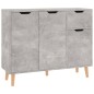 vidaXL Sideboard Betongrau 90x30x72 cm Holzwerkstoff vidaXL Sideboard Betongrau 90x30x72 cm Holzwerkstoff