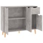 vidaXL Sideboard Betongrau 90x30x72 cm Holzwerkstoff vidaXL Sideboard Betongrau 90x30x72 cm Holzwerkstoff