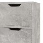 vidaXL Sideboard Betongrau 90x30x72 cm Holzwerkstoff vidaXL Sideboard Betongrau 90x30x72 cm Holzwerkstoff
