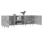 vidaXL TV-Schrank Betongrau 150x30x50 cm Holzwerkstoff vidaXL TV-Schrank Betongrau 150x30x50 cm Holzwerkstoff