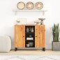 vidaXL Sideboard mit 2 Türen 90x33x75 cm Massivholz Akazie vidaXL Sideboard mit 2 Türen 90x33x75 cm Massivholz Akazie