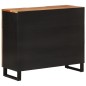 vidaXL Sideboard mit 2 Türen 90x33x75 cm Massivholz Akazie vidaXL Sideboard mit 2 Türen 90x33x75 cm Massivholz Akazie