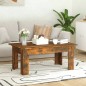 vidaXL Couchtisch Räuchereiche 100x60x42 cm Holzwerkstoff vidaXL Couchtisch Räuchereiche 100x60x42 cm Holzwerkstoff