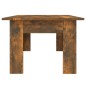 vidaXL Couchtisch Räuchereiche 100x60x42 cm Holzwerkstoff vidaXL Couchtisch Räuchereiche 100x60x42 cm Holzwerkstoff