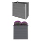 vidaXL Garten-Hochbeet WPC 100 x 50 x 91 cm Grau vidaXL Garten-Hochbeet WPC 100 x 50 x 91 cm Grau