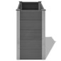 vidaXL Garten-Hochbeet WPC 100 x 50 x 91 cm Grau vidaXL Garten-Hochbeet WPC 100 x 50 x 91 cm Grau
