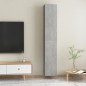 vidaXL TV-Schränke 2 Stk. Betongrau 30,5x30x90 cm Holzwerkstoff vidaXL TV-Schränke 2 Stk. Betongrau 30,5x30x90 cm Holzwerkstoff