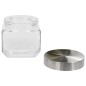 vidaXL Vorratsgläser mit Silbernem Deckel 6 Stk. 800 ml vidaXL Vorratsgläser mit Silbernem Deckel 6 Stk. 800 ml
